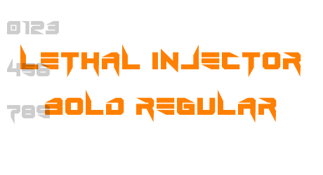Lethal Injector Bold Regular