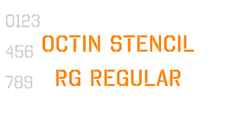 Octin Stencil Rg Regular