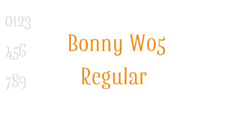 Bonny W05 Regular