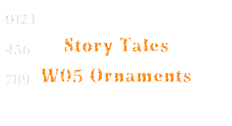 Story Tales W05 Ornaments