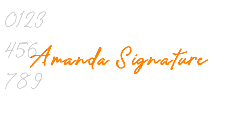 Amanda Signature