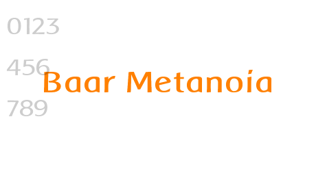 Baar Metanoia