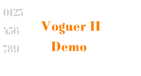 Voguer II Demo