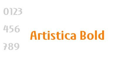 Artistica Bold