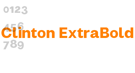Clinton ExtraBold