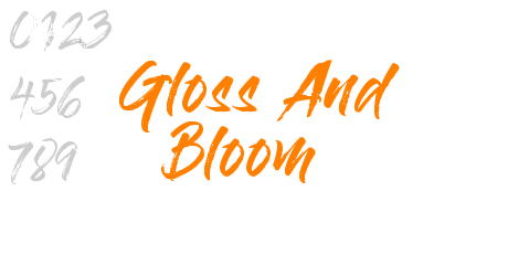 Gloss And Bloom