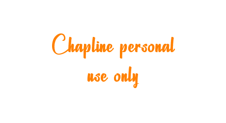 Chapline personal use only