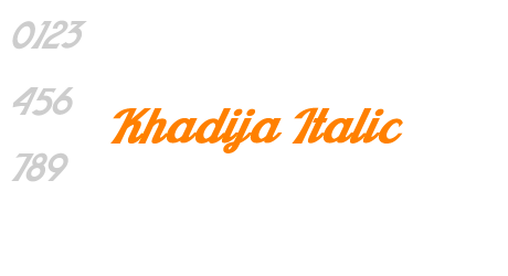 Khadija Italic