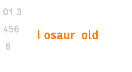 DINosaur Bold