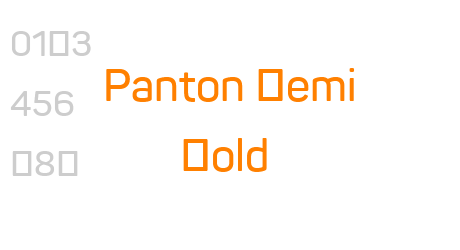 Panton Semi Bold