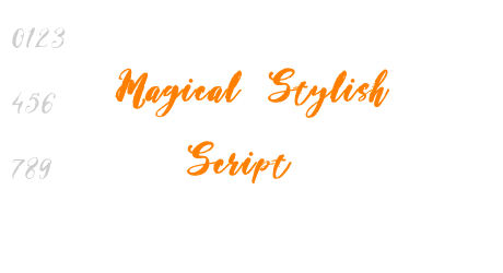 Magical Stylish Script