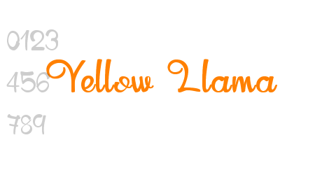 Yellow Llama
